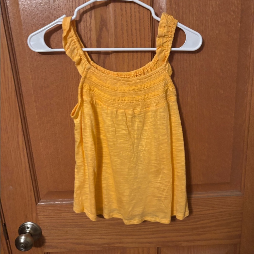 Women’s Orange Sleeveless Top XS NWT